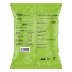 Banana Chips 250 g - Cocoguru Coconut Oil