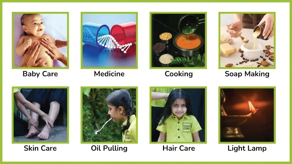Coconut Oil Usage  Cocoguru Coconut Oil