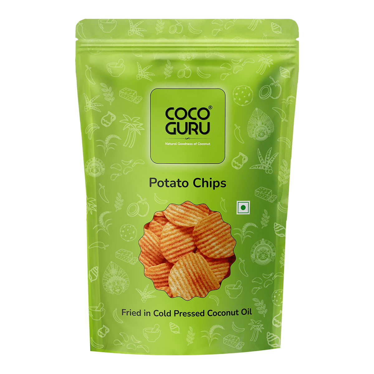 Potato Chips 160 g - Cocoguru Coconut Oil