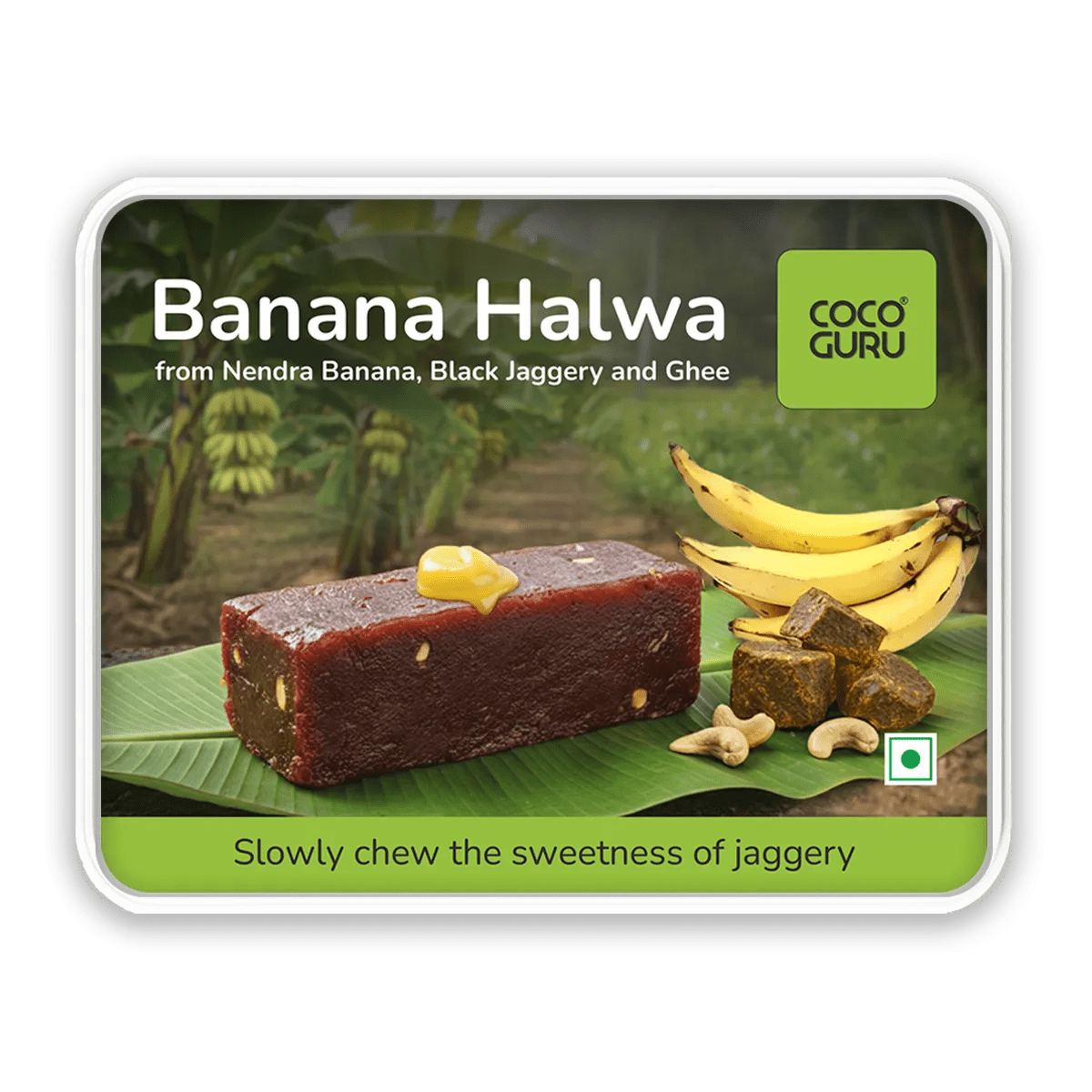 Banana Halwa 275 g - Cocoguru Coconut Oil