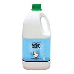 Cold Pressed Coconut Oil in Jerry Can 2 Litres - Cocoguru Coconut Oil