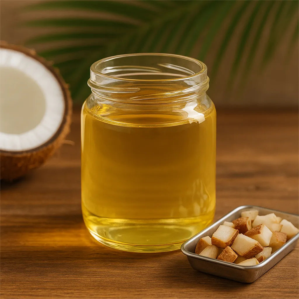 High Grade Coconut Oil in Pouch 500 ml - Cocoguru Coconut Oil