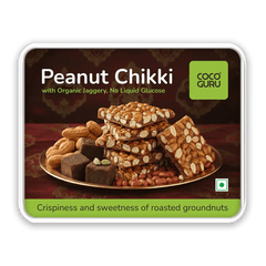 Peanut Chikki 250 g - Cocoguru Coconut Oil