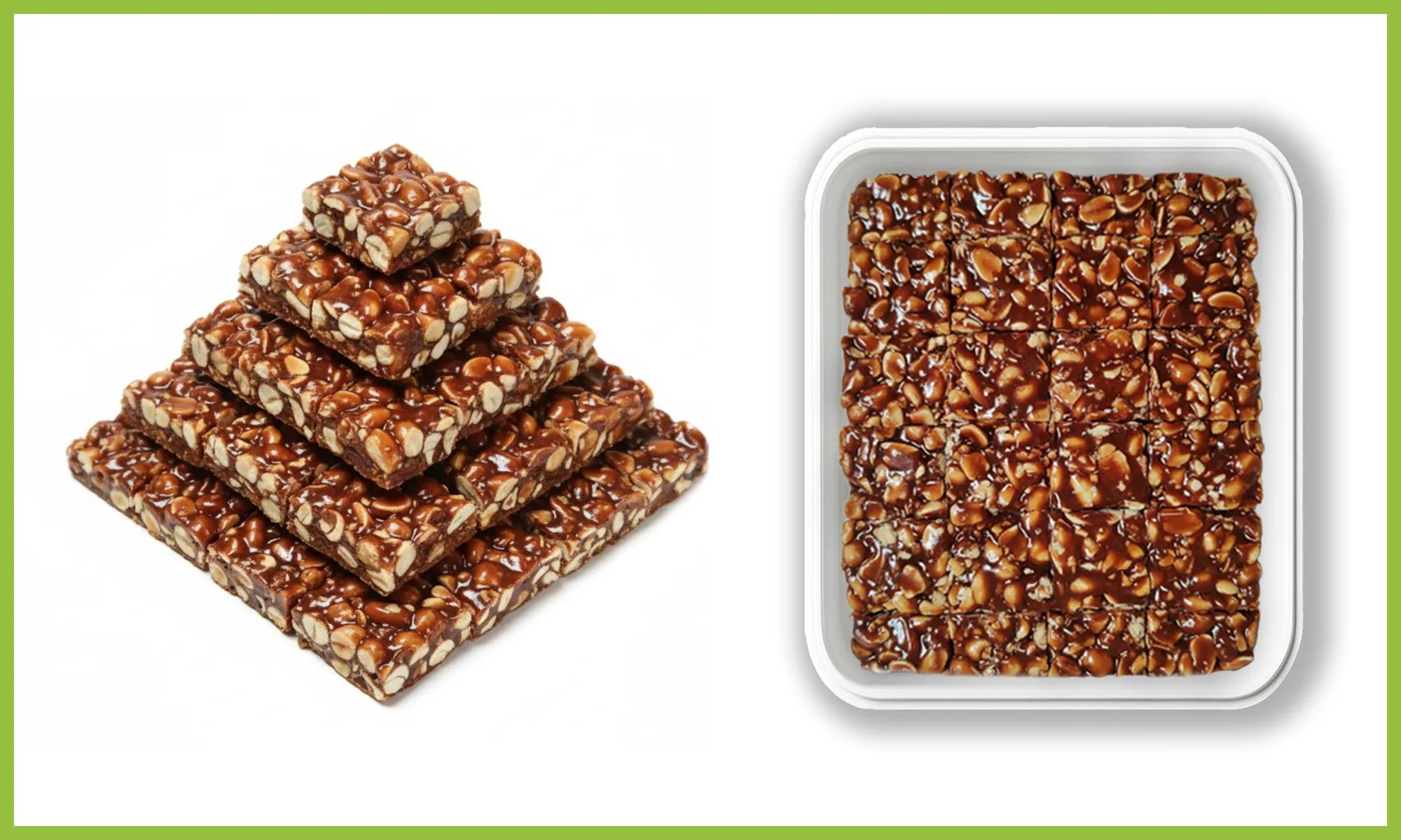 Peanut Chikki 250 g - Cocoguru Coconut Oil